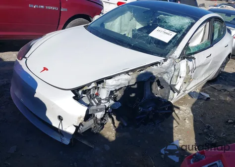 2022 Tesla Model 3 Rear-Wheel Drive из США, поврежденный, VIN 5YJ3E1EA5NF154878